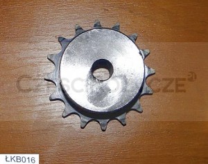 KOŁO ŁAŃCUCHOWE  1/2" 08B-1  Z-16    HARTOWANE  (1/2" X 5/16")