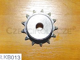 KOŁO ŁAŃCUCHOWE  1/2" 08B-1  Z-13   HARTOWANE  (1/2" X 5/16")