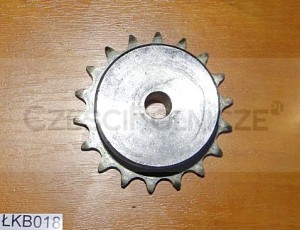 KOŁO ŁAŃCUCHOWE  1/2" 08B-1  Z-18    HARTOWANE  (1/2" X 5/16")