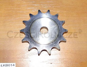 KOŁO ŁAŃCUCHOWE  1/2" 08B-1  Z-14  HARTOWANE  (1/2" X 5/16")