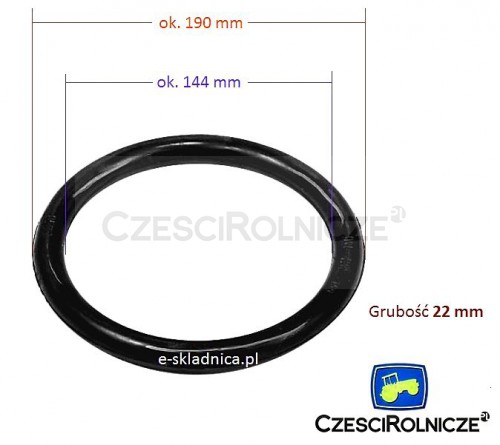 ORING 190,00*22,00 SYSTEM PERROT 5"
